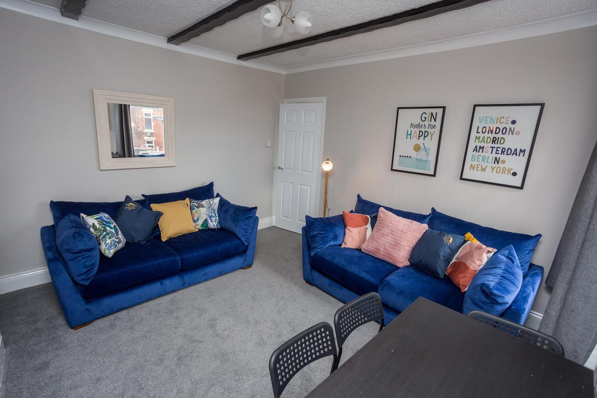 Villa The Avenue-3 Bed Sleeps 6 Great For Contractors Gateshead Exterior foto